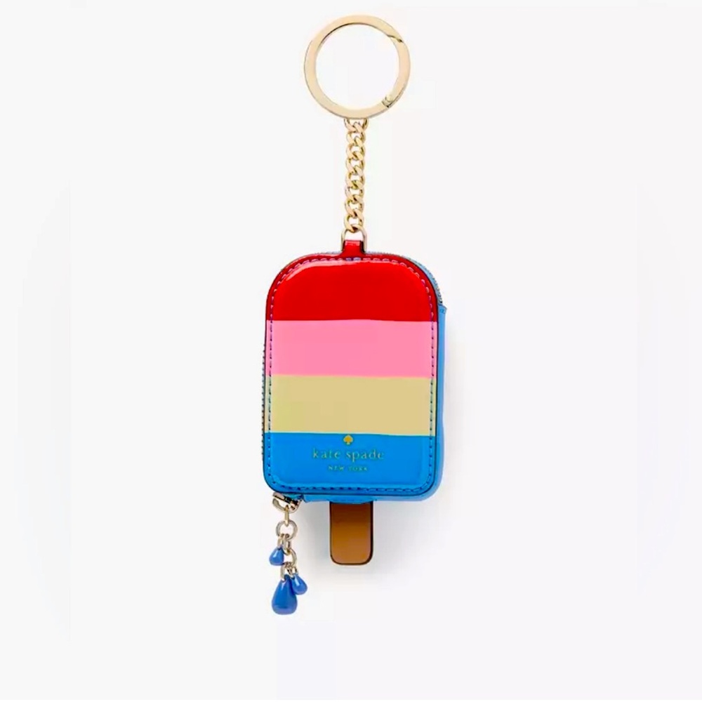 NWT, Kate Spade Popsicle bag charm/pouch